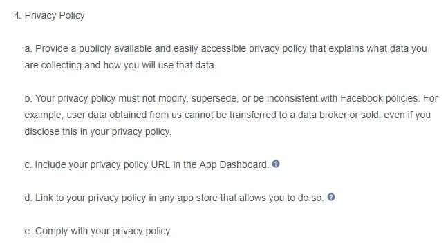 a privacy policy for facebook apps why and how free privacy policy privacy policy example