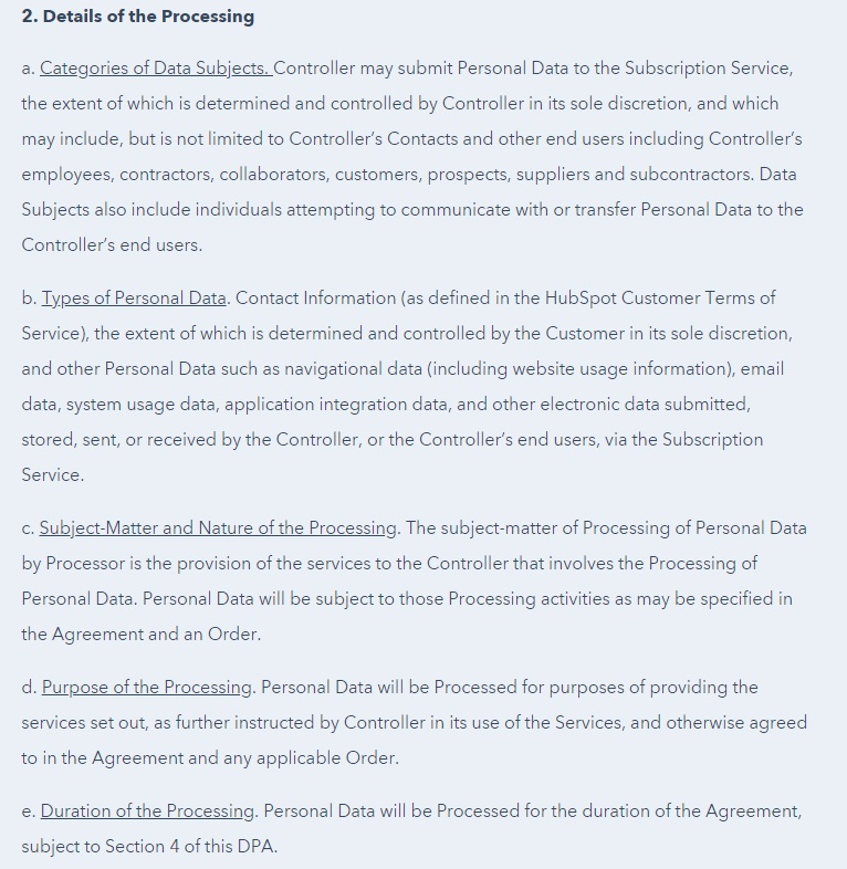Data Processing Agreement Template Gdpr Free Data Processing Agreement Template Gdpr Free