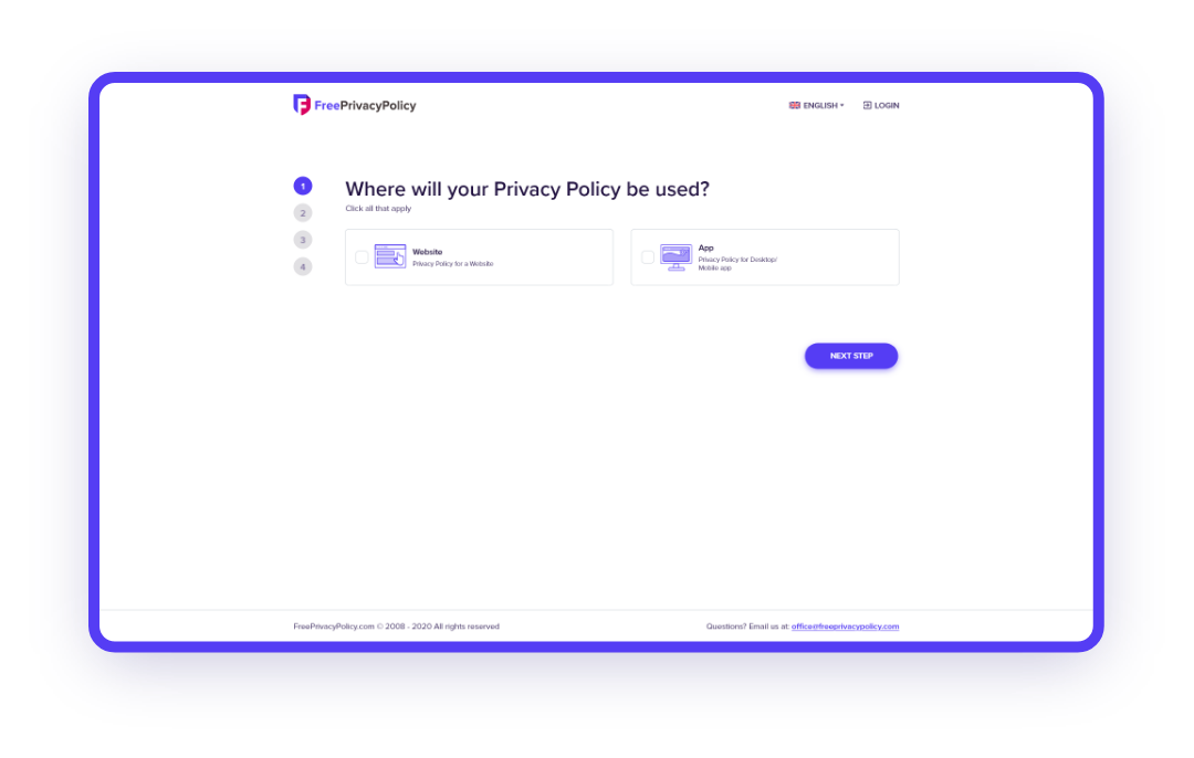 Free Privacy Policy Generator - Create a Privacy Policy