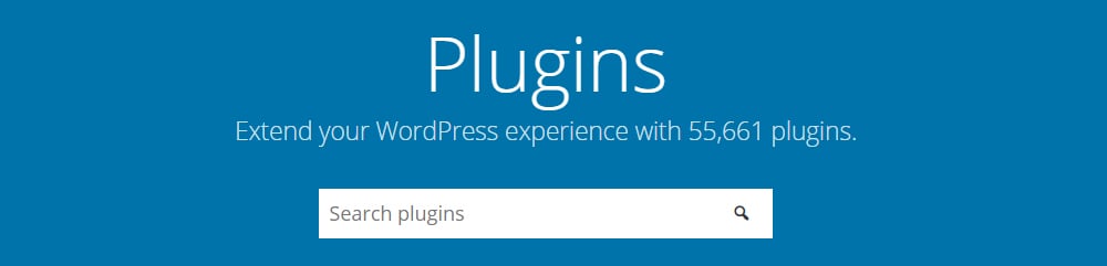 Search tool for WordPress plugins