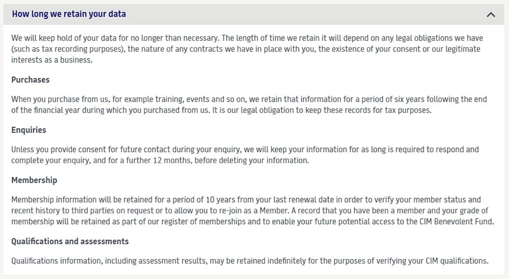 Gdpr Privacy Policy Template Free Privacy Policy