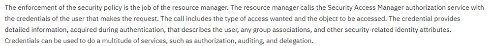 IBM: Security Policy Overview - Enforcement clause