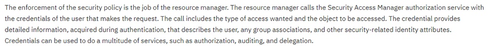 IBM: Security Policy Overview - Enforcement clause