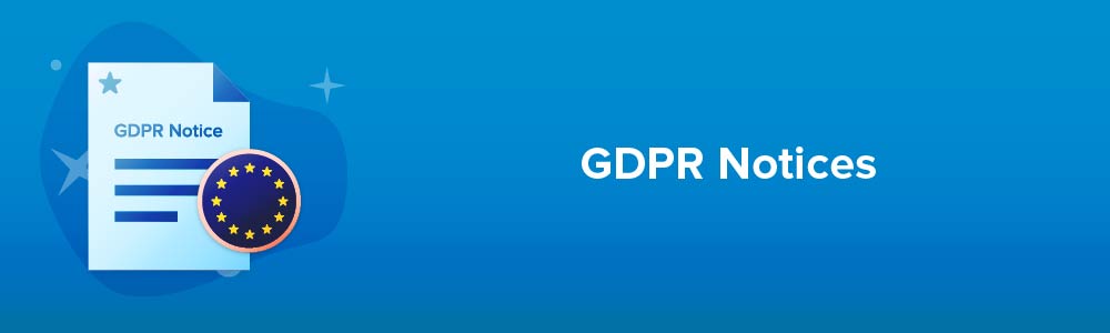 GDPR Notices