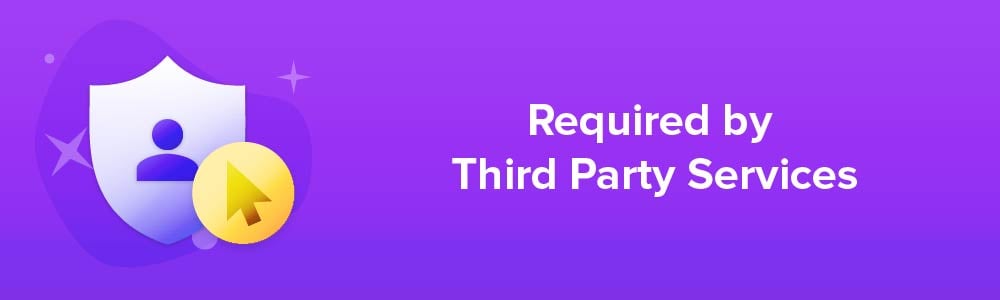 Privacy Policies Required by Third Parties