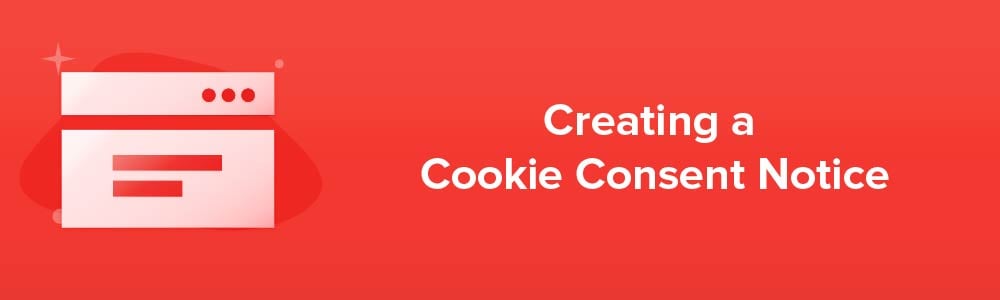 Creating a Cookie Consent Notice