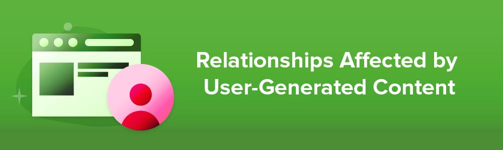 Relationships Affected by User-Generated Content