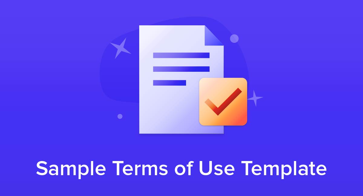 Sample Terms of Use Template