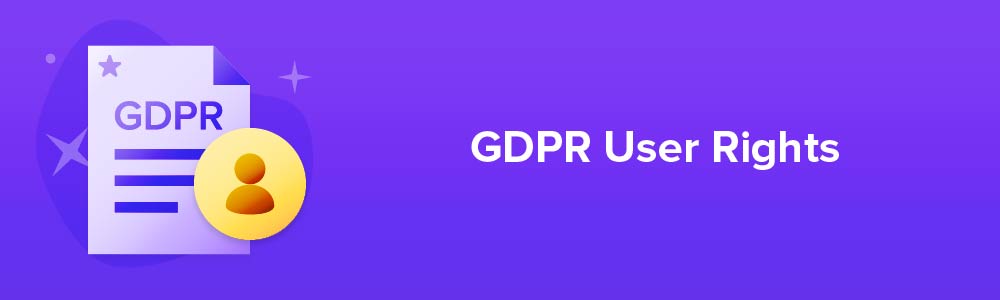 GDPR User Rights