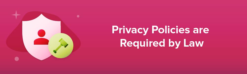Privacy Policies are Required by Law