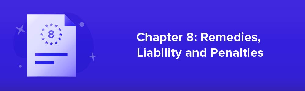 Chapter 8: Remedies, Liability and Penalties