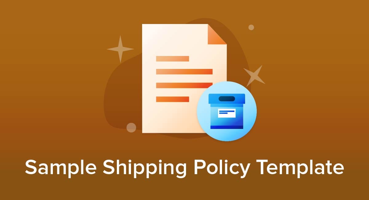 Sample Shipping Policy Template