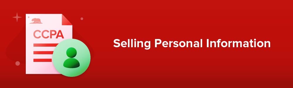 Selling Personal Information