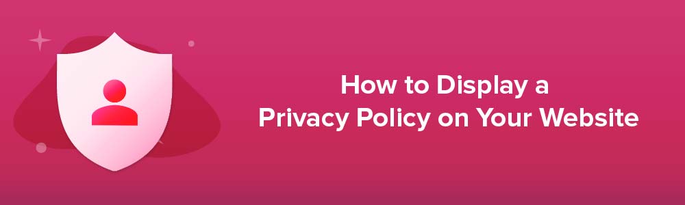 How to Display a Privacy Policy on Your Website