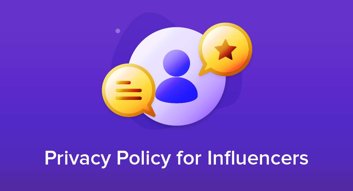 Privacy Policy for Influencers