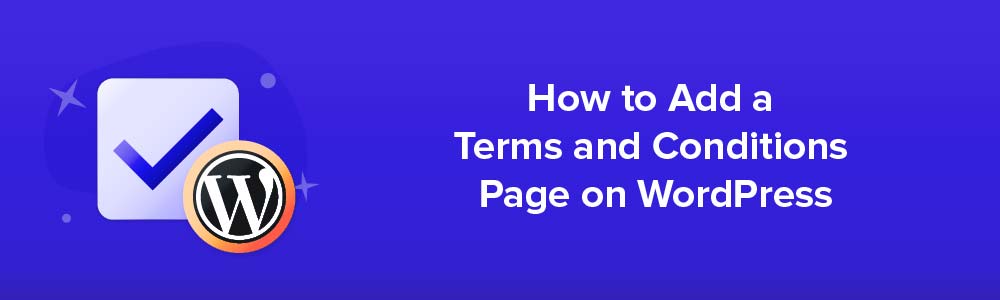 Terms and Conditions Agreement For WordPress Websites - Free 