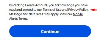 Walmart mobile alerts consent form example